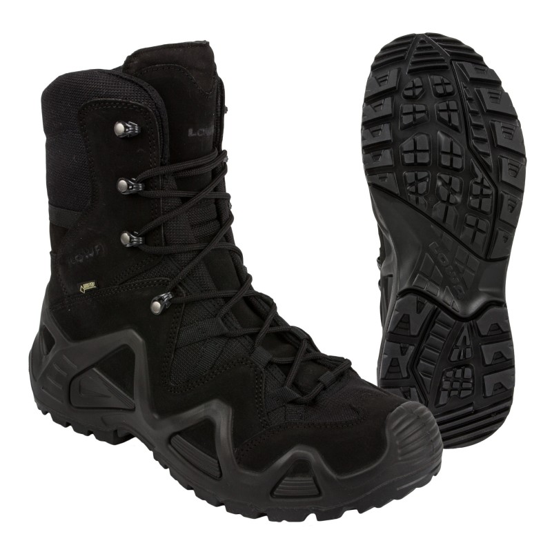 ANFIBI MILITARI ZEPHYR GTX HI TF LOWA NERO