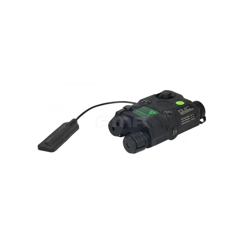 AN/PEQ 15 UPGRADE VERSION LED LASER VERDE FMA NERO