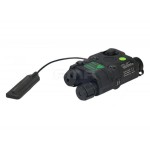 AN/PEQ 15 UPGRADE VERSION LED LASER VERDE FMA NERO