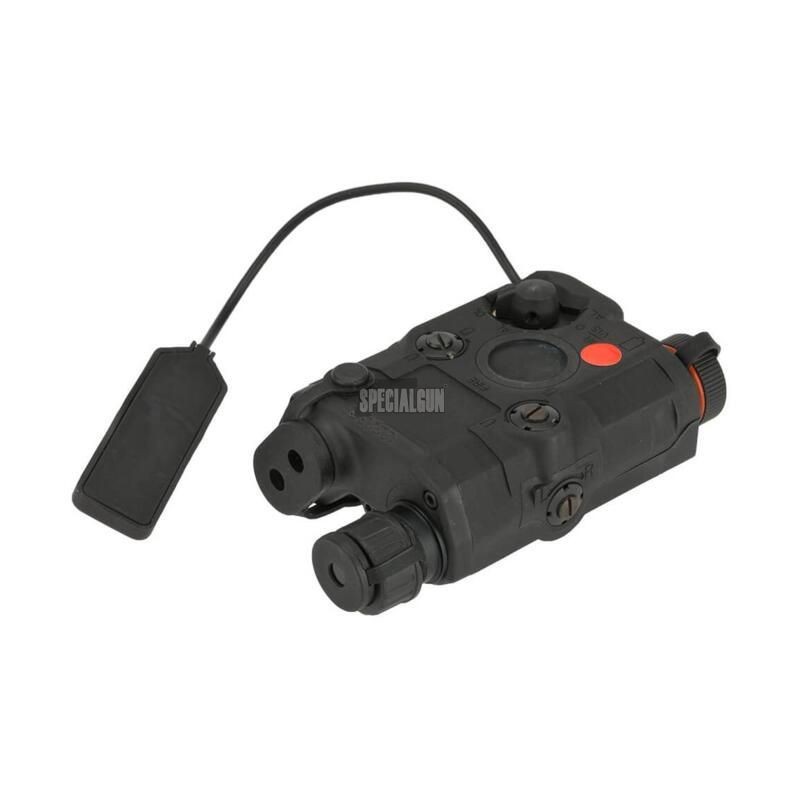 AN/PEQ 15 UPGRADE VERSION LED LASER ROSSO FMA NERO