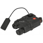 AN/PEQ 15 UPGRADE VERSION LED LASER ROSSO FMA NERO