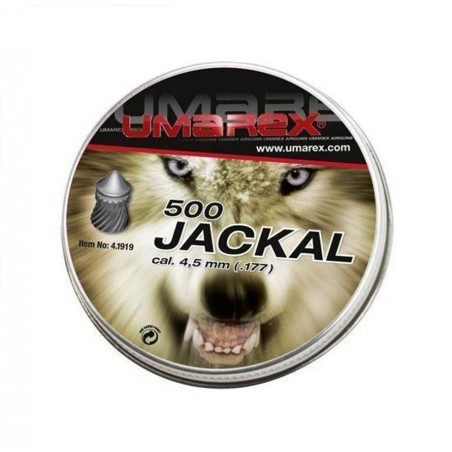 PIOMBINI A PUNTA JACKAL CAL.4,5 500 pz 0,53 gr UMAREX