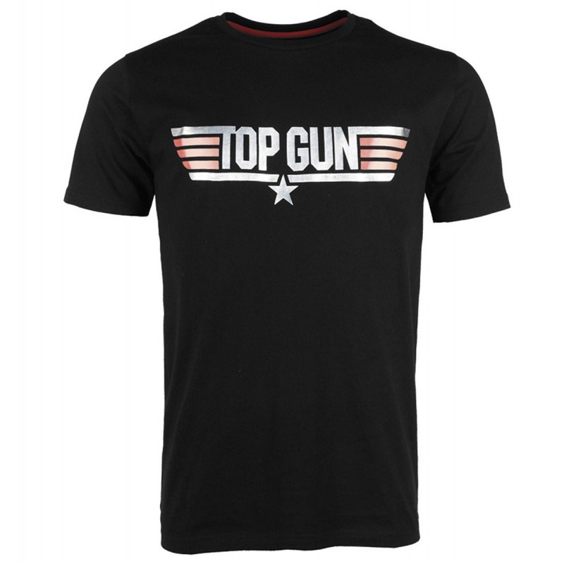 CAMISETA ORIGINAL TOP GUN NEGRA