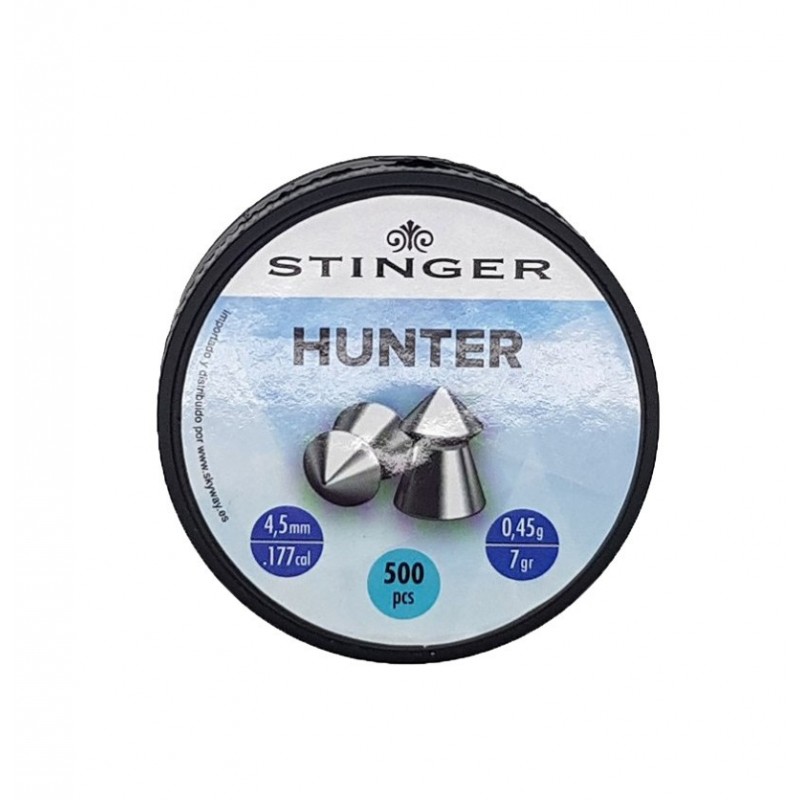 PIOMBINI A PUNTA HUNTER CAL.4,5  0,45 GR STINGER