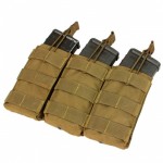 TASCA TRIPLA CARICATORE RAPIDO 5.56 CONDOR COYOTE