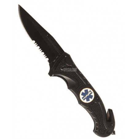 COLTELLO PARAMEDIC RESCUE EMS RICHIUDIBILE MILTEC