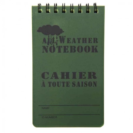 NOTEBOOK IMPERMEABILE ALL WEATHER PICCOLO