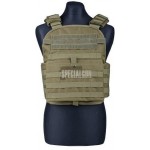 TACTICAL VEST PLATE ARMOR GFC VERDE OD