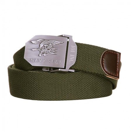 101INC CINTURON MILITAR NAVY SEAL VERDE