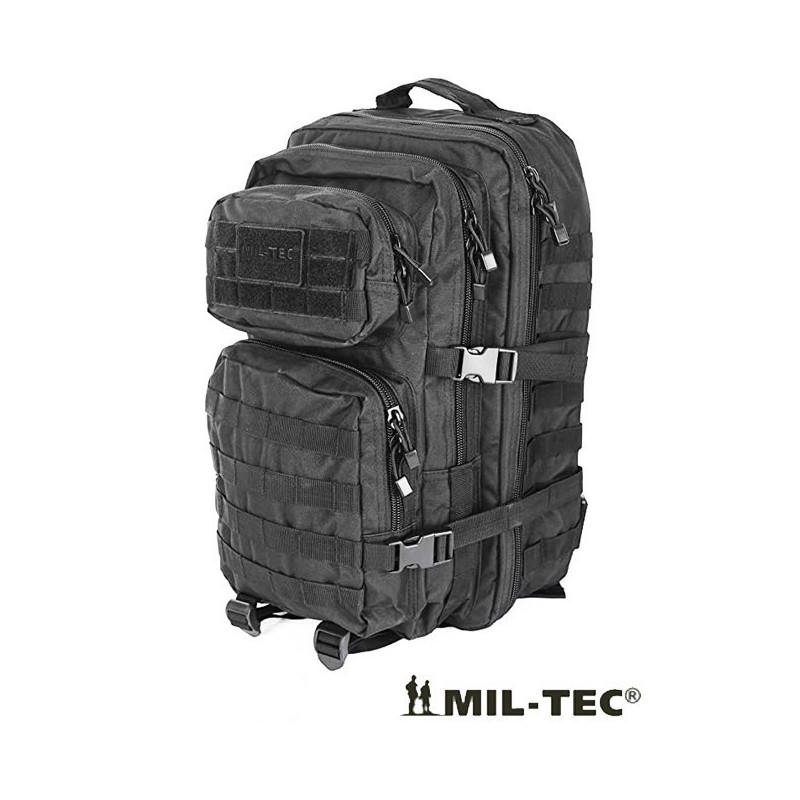 ZAINO TATTICO MILITARE 30 lt MILTEC NERO