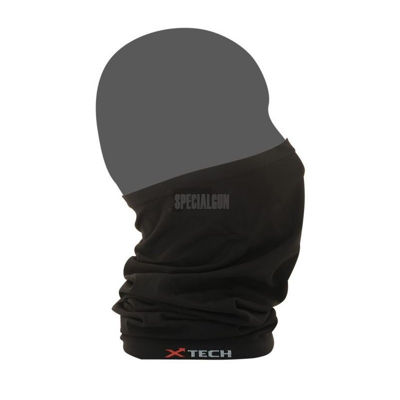 SCALDACOLLO ELASTICIZZATO X-TUBE XTECH NERO