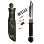 COLTELLO SURVIVAL KNIFE FOSCO WOODLAND