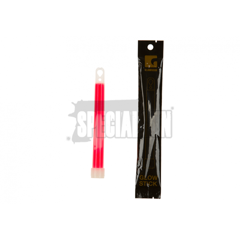 CHEMICAL LIGHT STICK 6' 15 cm ROJO CLAWGEAR