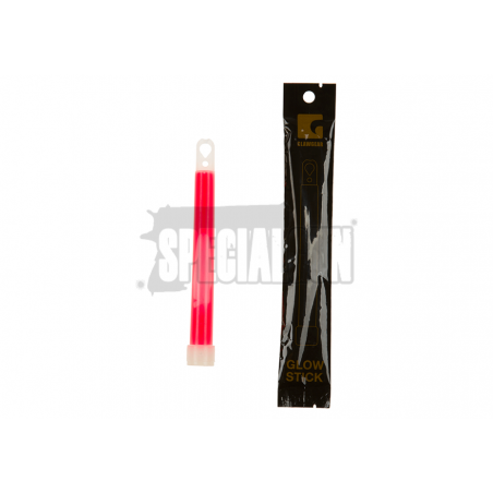 CHEMICAL LIGHT STICK 6' 15 cm ROJO CLAWGEAR