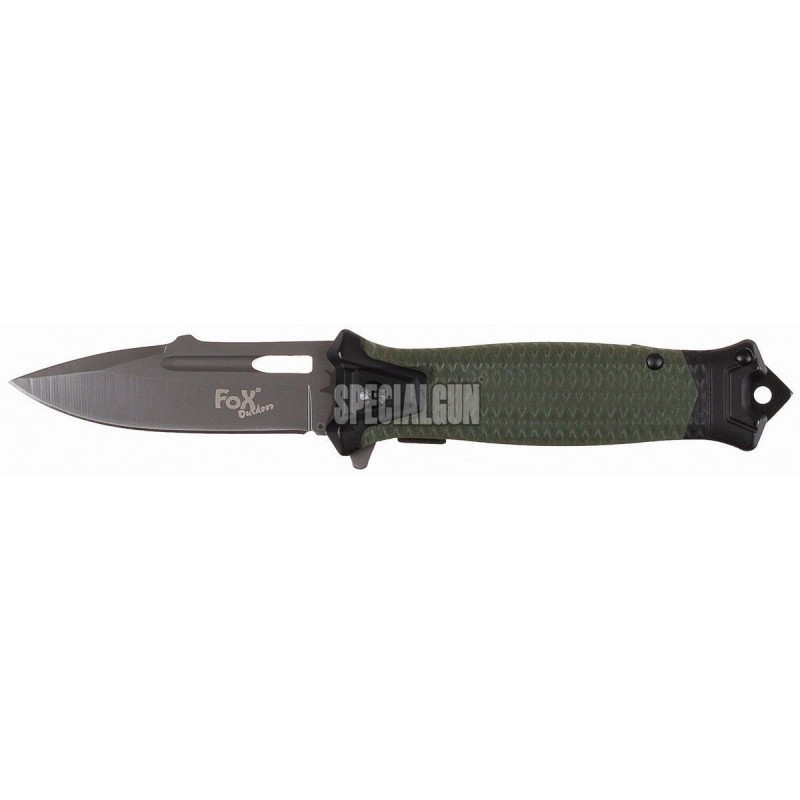 FOX CUCHILLO SERPIENTE VERDE OD