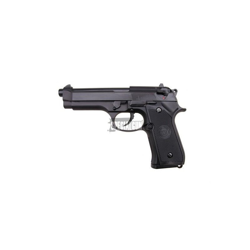 WE M92 FS GAS BLOWBACK FULL METAL BLACK