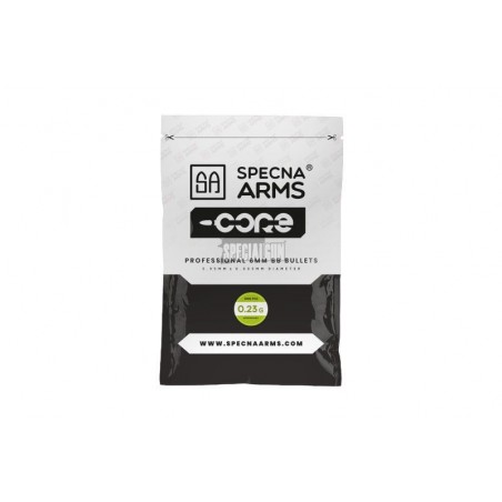 BOLAS BIODEGRADABLES 0,23 g 1 kg BLANCO SPECNA ARMS