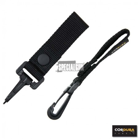 MOSQUETÓN CORDURA 101 INC NEGRO