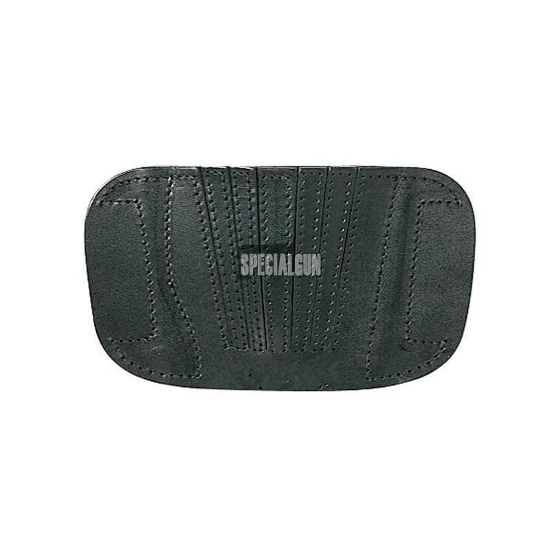 FONDINA SOGLIOLA DA CINTURA IN CUOIO M-AUTO VEGA HOLSTER NERO