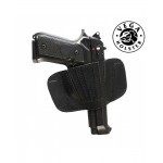 FONDINA SOGLIOLA DA CINTURA IN CUOIO L-AUTO VEGA HOLSTER NERO