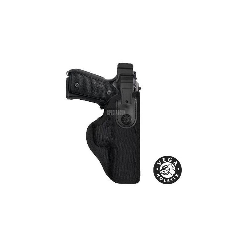 FONDINA CINTURA TERMOFORMATA BERETTA 92/98 VEGA HOLSTER NERO