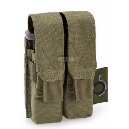 TASCA DOPPIA CARICATORI 9 mm OUTAC VERDE OD