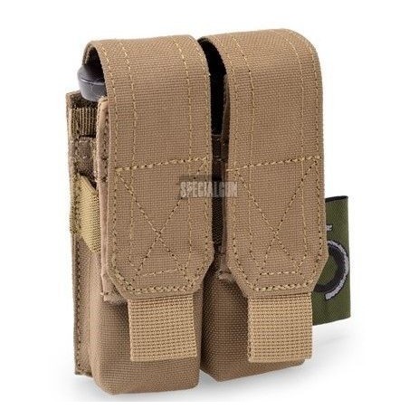 BOLSILLO DOBLE CARGADOR 9 mm OUTAC COYOTE