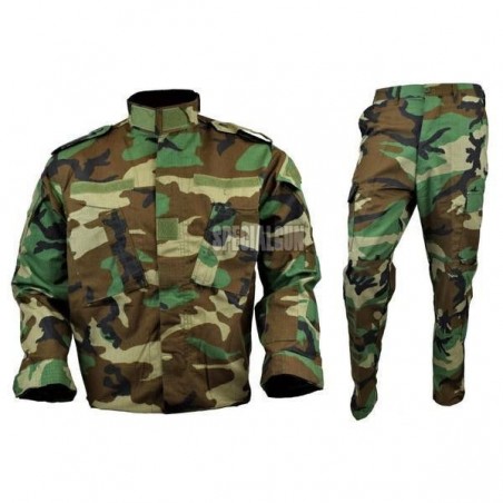 ROYAL PLUS UNIFORME DE CAMUFLAJE WOODLAND