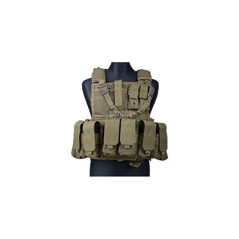 TACTICAL VEST CIRAS MARITIME COMPLETO GFC VERDE OD