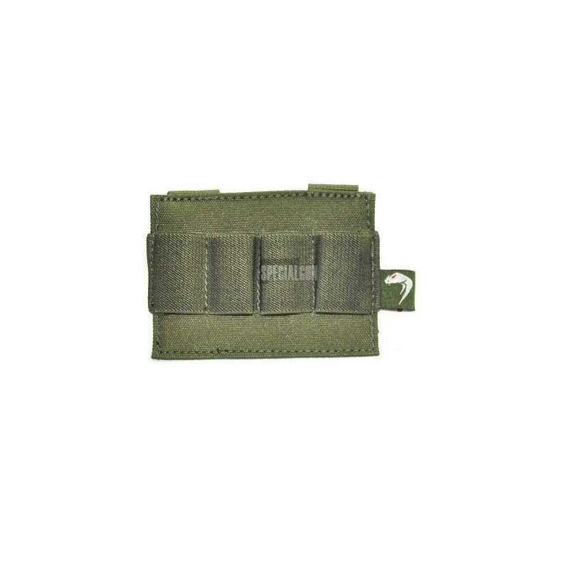 VIPER TACTICAL BOLSILLO PARA CARTUCHOS DE ESCOPETA 4 PLAZAS VERDE OD