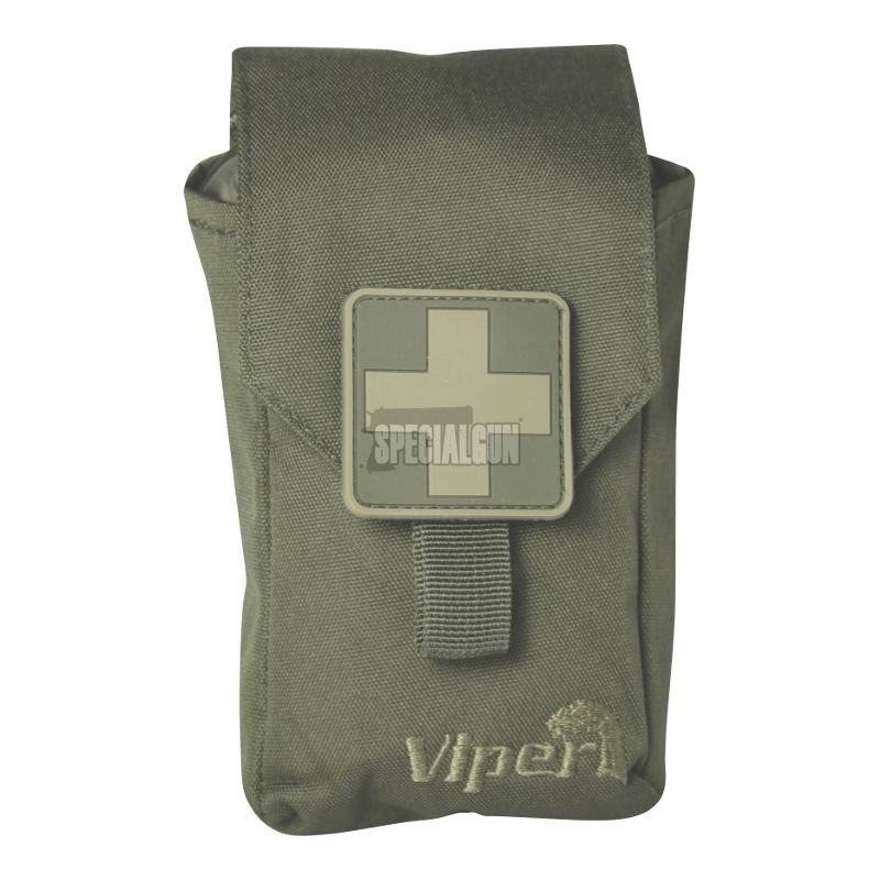 TASCA MEDIC KIT MEDICO MOLLE VIPER TACTICAL VERDE OD