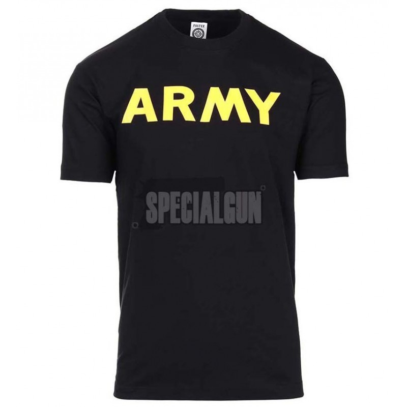 T-SHIRT MILITARE ARMY FOSTEX NERA