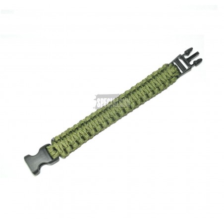 101INC PULSERA PARACORD VERDE OD