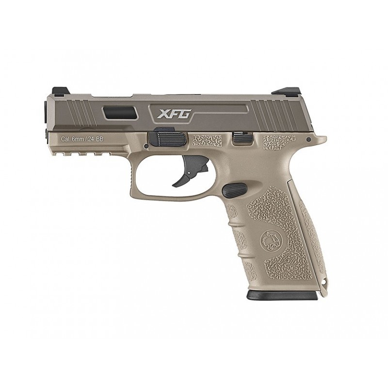 ICS BLE-XFG PISTOLA DE GAS BLOWBACK TAN