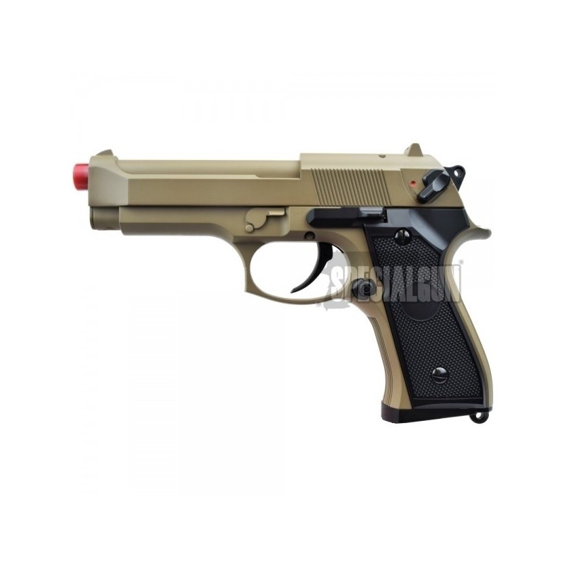 CYMA PISTOLA ELÉCTRICA M9 CM126 AEP TAN