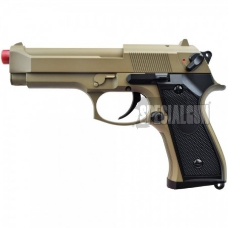 CYMA PISTOLA ELÉCTRICA M9 CM126 AEP TAN