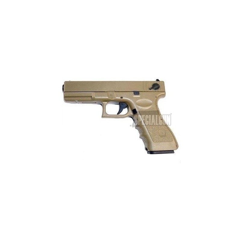 CYMA PISTOLA ELÉCTRICA G18C CM030 AEP TAN