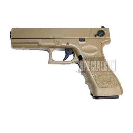 CYMA PISTOLA ELÉCTRICA G18C CM030 AEP TAN