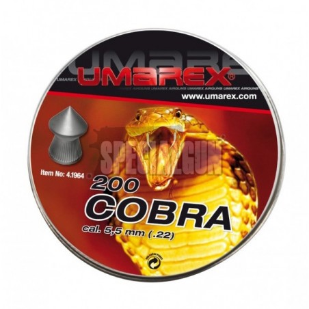 PIOMBINI CAL 5.5 COBRA 1,02 gr UMAREX 200 pz