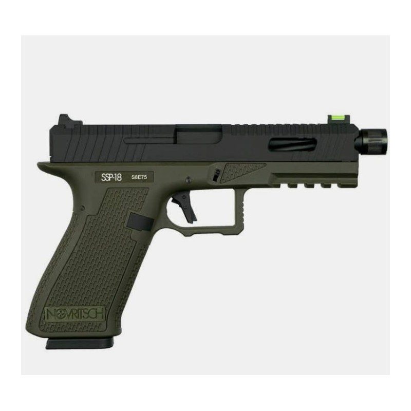 PISTOLA SSP18 GREEN GAS BLOWBACK NOVRITSCH GREEN