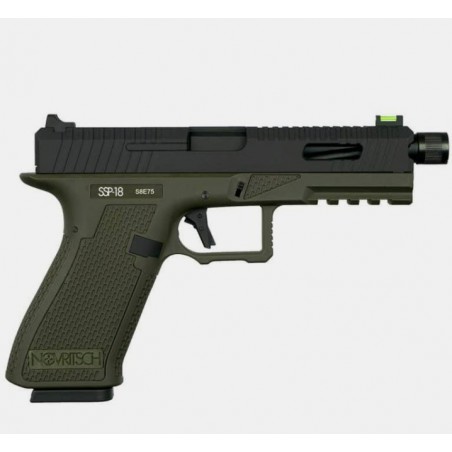 PISTOLA SSP18 GREEN GAS BLOWBACK NOVRITSCH GREEN