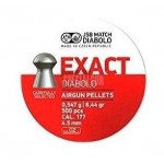 CAL.4,5 DIABOLO pellets 0,54 gr 500 uds EXACTO