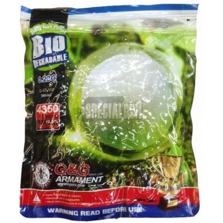 PALLINI BIODEGRADABLE 0.23 gr. BUSTA DA 1kg G&G BIANCHI