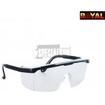 OCCHIALI SIMPLE BLACK FRAME LENTE CHIARA ROYAL