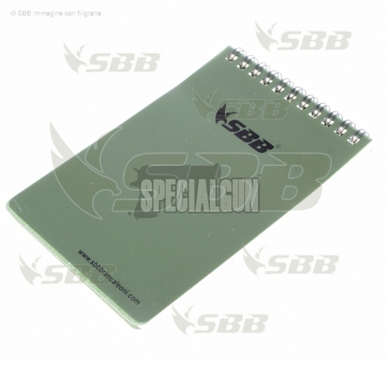 CUADERNO GRANDE IMPERMEABLE SBB