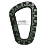 CARABINER LARGE HARD PLASTIC 101INC GREEN