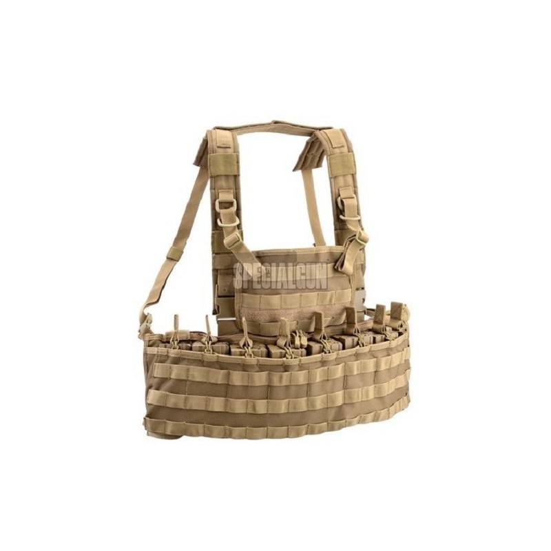 MOLLE RECON CHEST RIG OUTAC COYOTE TAN