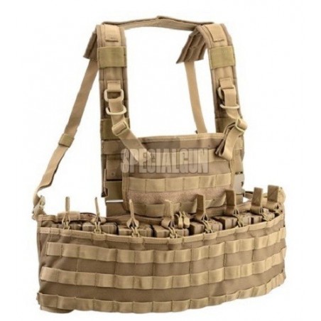 MOLLE RECON CHEST RIG OUTAC COYOTE TAN