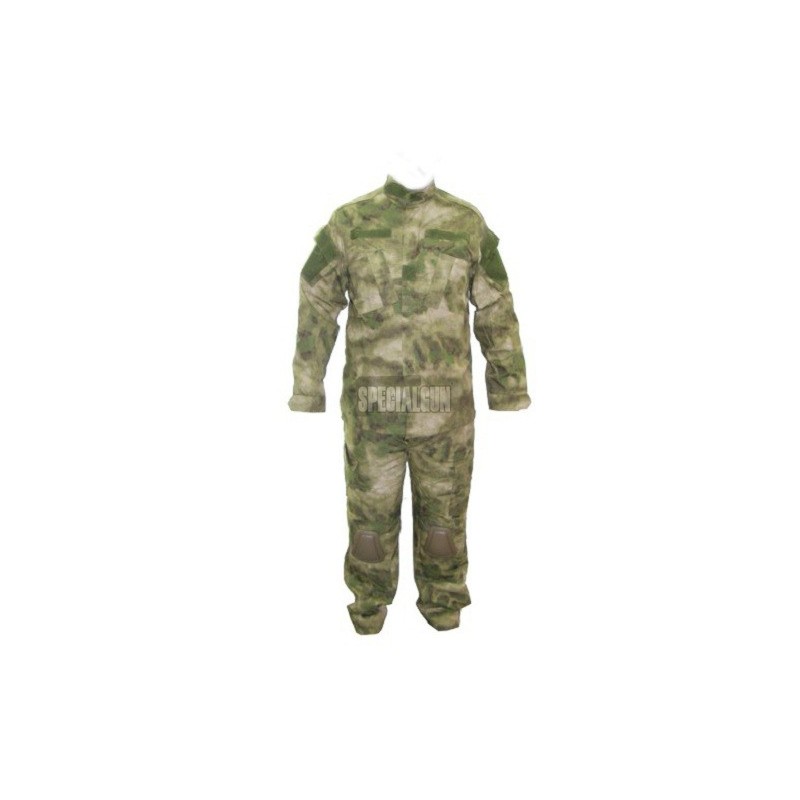 ROYAL PLUS CHAQUETA DE COMBATE DE CAMUFLAJE ATACS VERDE