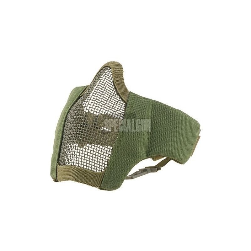 MÁSCARA STALKER EVO CON SOPORTE PARA CASCO ULTIMATE VERDE OD